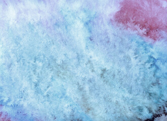 Decorative abstract background. Watercolor drawing. Handmade.
