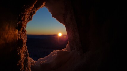 arch at sunrise