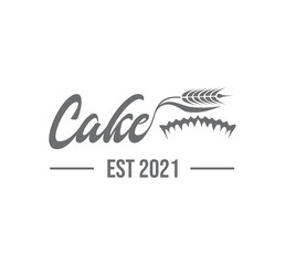 Wheat Cake Logo Sign
