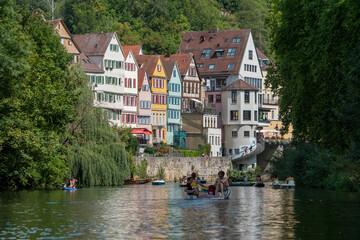 Fototapeta premium Tübingen - Neckarfront