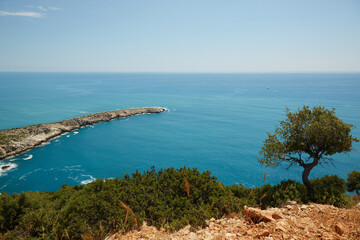 Lycian Way. Mountain hiking in Turkey.
