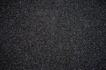 Black porous foam surface in the lining