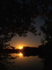 summer photos at sunset in bavaria ingolstadt