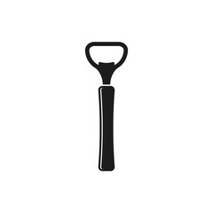 Bottle opener icon. Vector. Isolated. Flat design.	