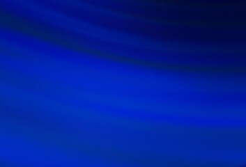Dark BLUE vector abstract blurred layout.