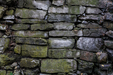 Old masonry. Background and texture of old stones for text