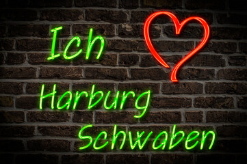 Obraz premium Harburg (Schwaben)