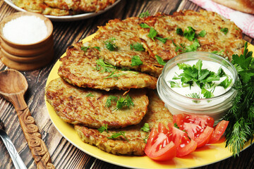 Draniki - a national dish of Belarus
