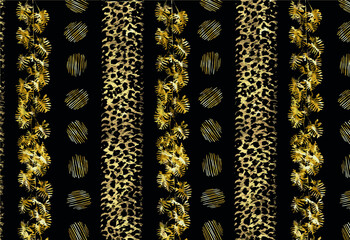 abstract animal skin pattern vector