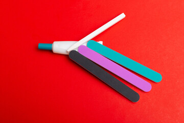 cuticle manicure tools kit nail polish cut steel