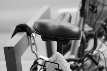 bicycle on a street