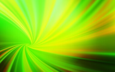 Light Green, Yellow vector glossy abstract backdrop.