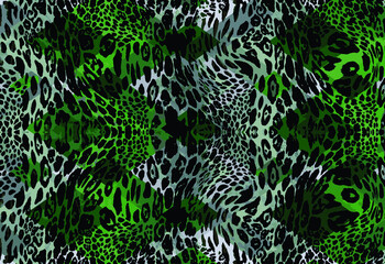abstract animal skin pattern vector