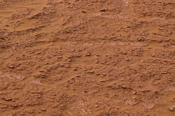 Pattern of dunes in Sahara, Morocco. 