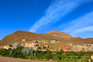 Fototapeta premium Rural landscape in Southern Morocco 