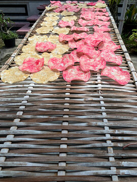 Traditional snacks from Bali, Indonesia. Traditional snacks are used to welcome the holy holidays in Bali. Called "Jaje Uli"