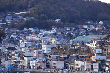 広島尾道大橋より、尾道町を凝縮。