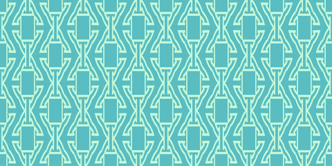 green background wallpaper pattern seamless with geometric ornament