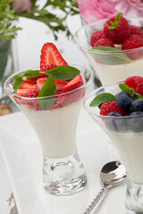 Easter Panna Cotta Desert