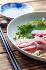 日本の刺し身　和食イメージ