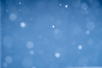 冬の降雪のイメージ　雪が降るイメージ