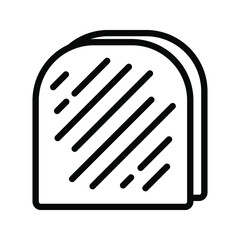 bread icon. Bakery sign. vector illustration