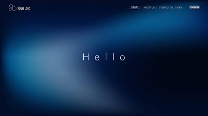 Minimalist landing page background. Website UI design background. Eps 10 vector