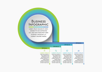 Business circle. timeline infographic icons designed for abstract background template milestone element modern diagram process technology digital marketing data presentation chart Vector