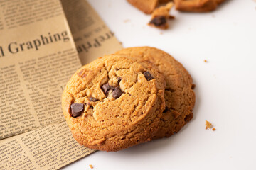 cookies ,Chocolate chip cookies shot