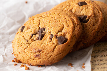 cookies ,Chocolate chip cookies shot