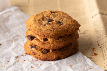 cookies ,Chocolate chip cookies shot