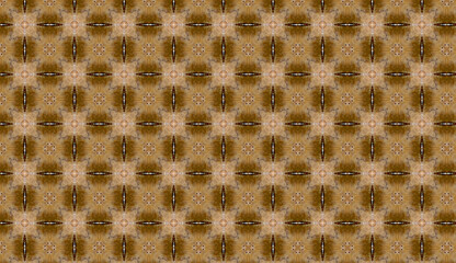 Seamless and repeating vintage Art nouveau pattern 