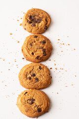 cookies ,Chocolate chip cookies shot