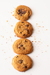 cookies ,Chocolate chip cookies shot