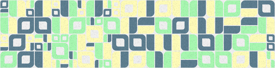 Abstract Geometric Pattern generative computational art illustration