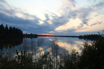September Dusk, Elk Island National Park, Alberta
