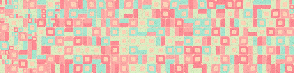 Abstract Geometric Pattern generative computational art illustration