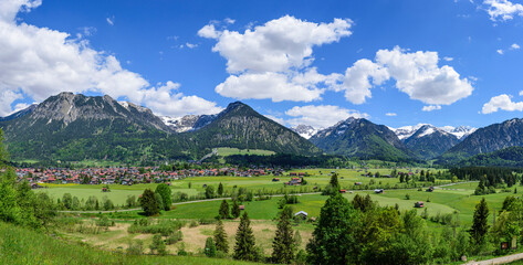 Perfekter Frühsommertag im Oberallgäu bei Oberstdorf