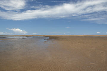 Praia paradisíaca, Ilha de Goré, Aracajú, Sergipe. 