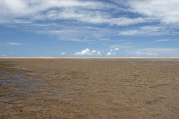 Praia paradisíaca, Ilha de Goré, Aracajú, Sergipe. 