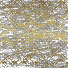 Abstract pattern with ornamental brushes splashes. Modern abstract design for wallpapers, carpet, cover fabric, interior decor and other users