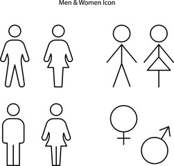 Woman and man partners icon isolated on white background from people collection. Woman and man partners icon trendy and modern Woman and man partners symbol for logo, web, app, UI. 