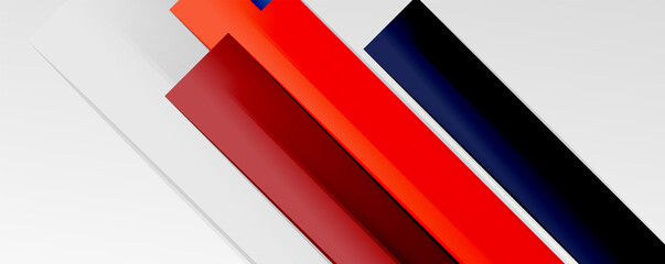 Multicolored lines background. Design template for business or technology presentations, internet posters or web brochure covers