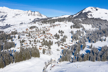 Winter in alps