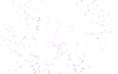 Light Purple, Pink vector backdrop with dots.
