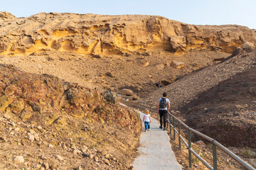 93 million years old rocks formations known as Jebels in Buhais area of Sharjah emirate, UAE