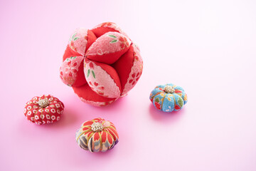 ちりめん細工　春のイメージ