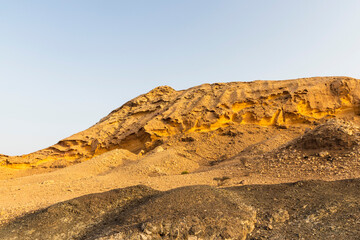 93 million years old rocks formations known as Jebels in Buhais area of Sharjah emirate, UAE