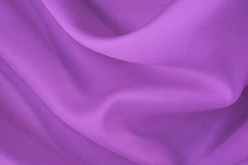 シルクのドレープ　紫
