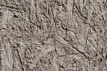 For printing a photophone. Imprint of the structure of the formwork board in concrete.